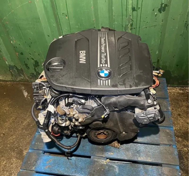 Warranty-backed used BMW N47 diesel engine ready for sale