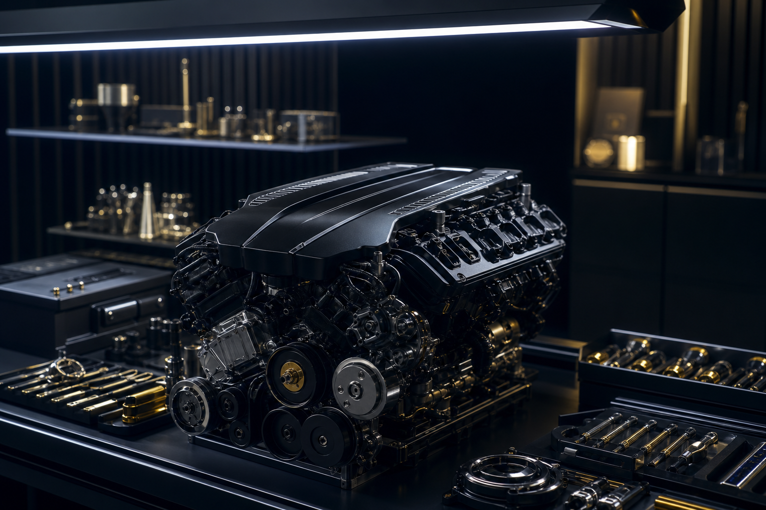 BMW M57 engine inspection and testing